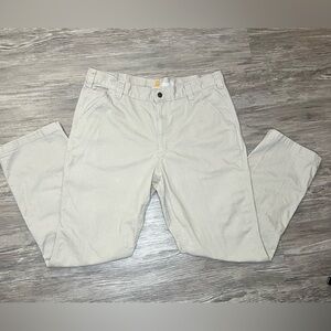 Carhartt Relaxed Fit Khaki Pants size 38x32